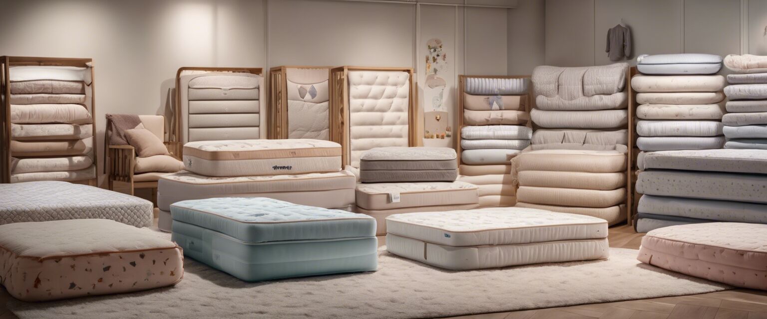 Different types of baby mattresses