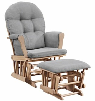 Angel Line Windsor Glider and Ottoman