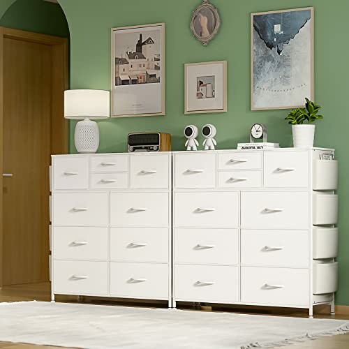 Lulive White Dresser